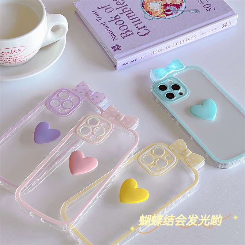 Ốp Lưng HìNh Nơ Dễ Thương Cho iphone 11 12 Pro Max xr