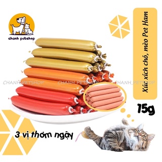 Xúc xích cho chó mèo 🐶 giá sỉ (siêu rẻ) Xúc xích thú cưng thơm ngon