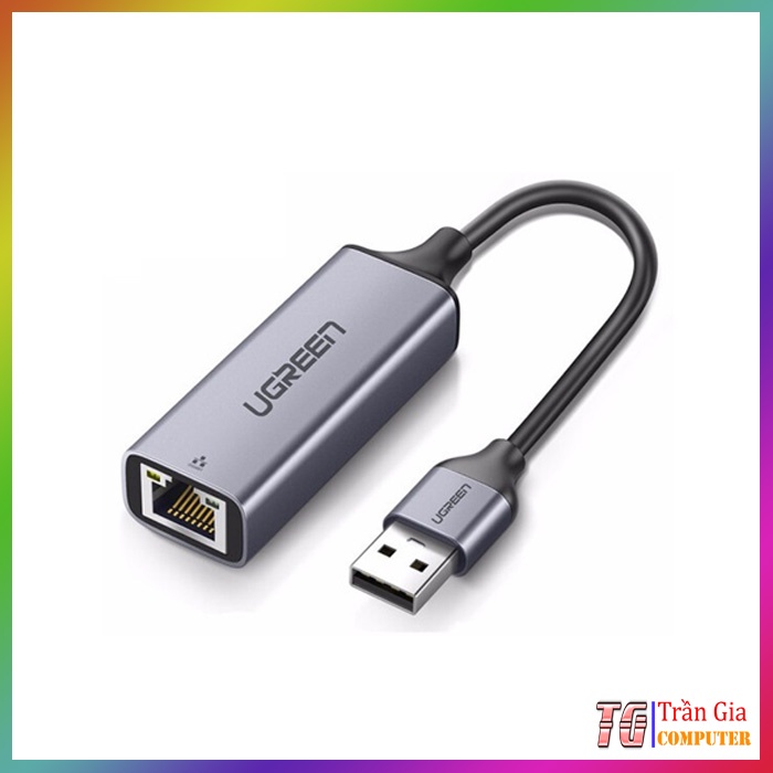 Cáp chuyển USB 3.0 sang LAN Gigabit vỏ nhôm Ugreen 50922