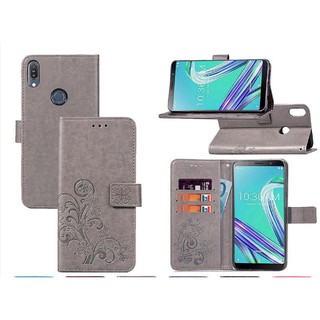 Bao Da Nắp Gập Từ Tính Thời Trang Sang Trọng Cho Asus Zenfone Max Pro M1 ZB555KL ZB602KL Ốp