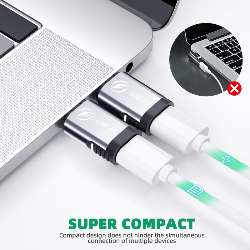 Đầu chuyển đổi Hdoorlink 4K HD 10GBS USB C 3.1 PD 100W type-C 24 chân thích hợp cho Samsung