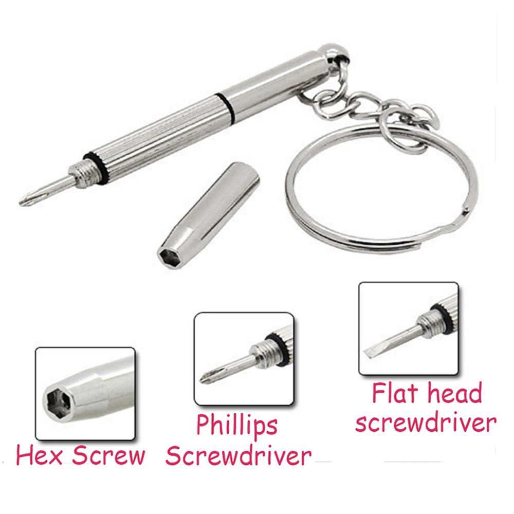 Bộ Tua Vít Sửa Chữa Kính Mát Mini 3 Trong 1 Đa Năng Dễ Sử Dụng