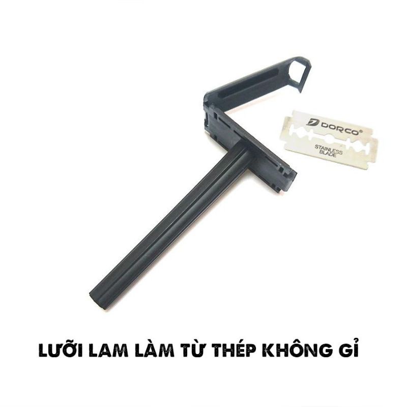 Dao Cạo Râu Lưỡi Lam Hàn Quốc Cao Cấp Dorco SGA 1000 (Nắp bật)