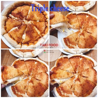 PIZZA Vị triple cheese Takifood-400gr size 16cm 3 loại phomai