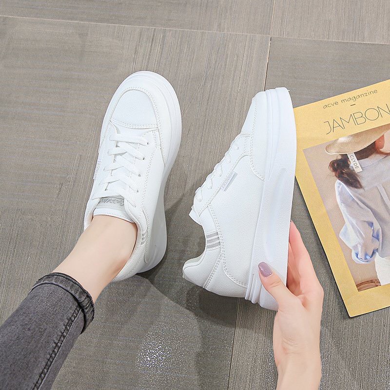 Giày Thể Thao Nữ Tăng Chiều Cao 5cm Hàng Chuẩn QC Loại 1 Size 35 - 39