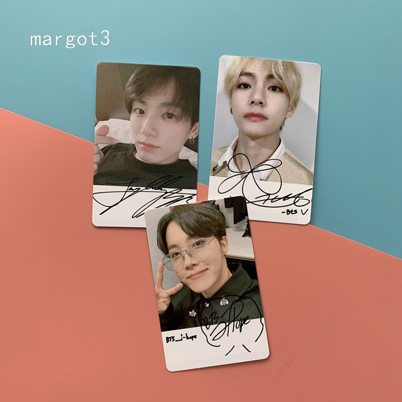 Bộ 7 Thẻ Hình Thành Viên Nhóm Nhạc Bts
