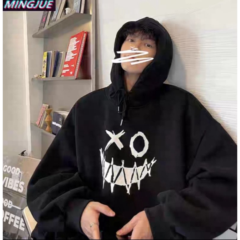 Áo hoodie nam nữ,Áo sweater nỉ nam nữ from rộng Unisex chất nỉ ngoại siêu dày dặn in chữ ×0 | BigBuy360 - bigbuy360.vn