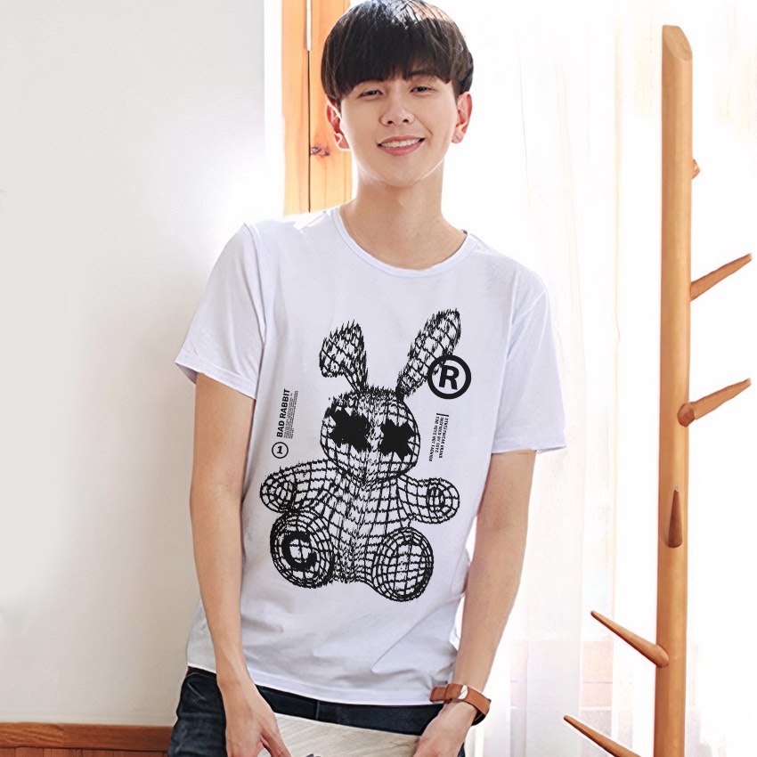 Áo Thun Unisex BEEBEE 100% Cotton Bad Rabbit -BR001 | BigBuy360 - bigbuy360.vn