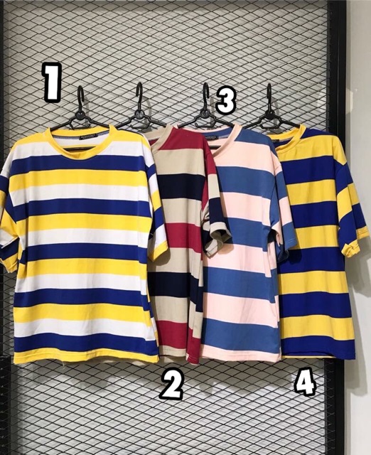 ÁO PHÔNG KẺ TAY LỠ