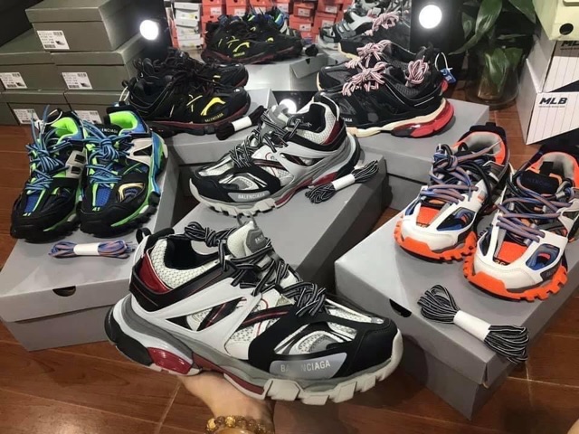 Giày Track 3.0 Full Phụ Kiện  FRESHIP ⚡️ FLASHSALE | Giày Thể Thao Nữ Balentrack 3.0