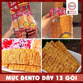 Mực Bento Thái Lan Dây 13 Gói Mực Bento Đồ Ăn Vặt Thái Lan