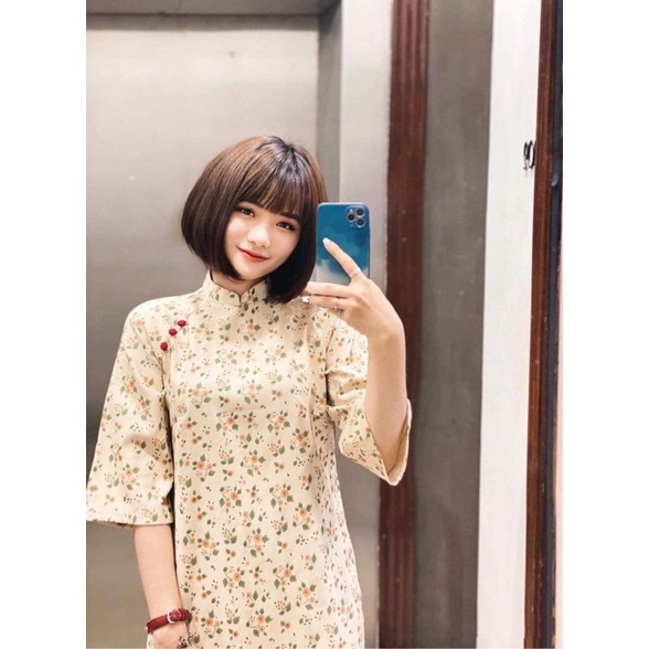 Áo Dài Cách Tân [ HÀNG THIẾT KẾ NHÀ MAY CHUYÊN NGHIỆP ] Chuẩn Form Dáng erosbyblink TK302 | BigBuy360 - bigbuy360.vn