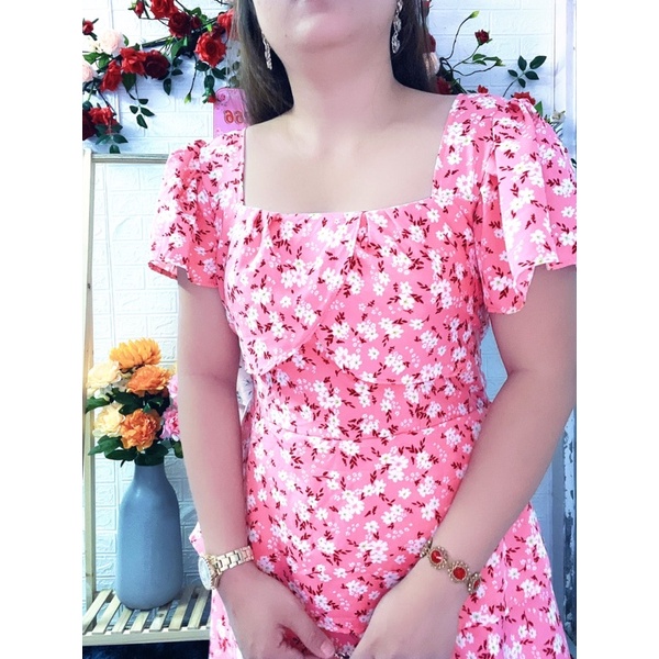 ĐẦM HOA NHÍ 3 Tầng MẪU HÈ 2022