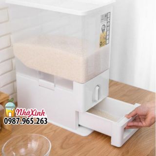 Hộp đựng gạo 10kg / Thùng đựng gạo 10kg