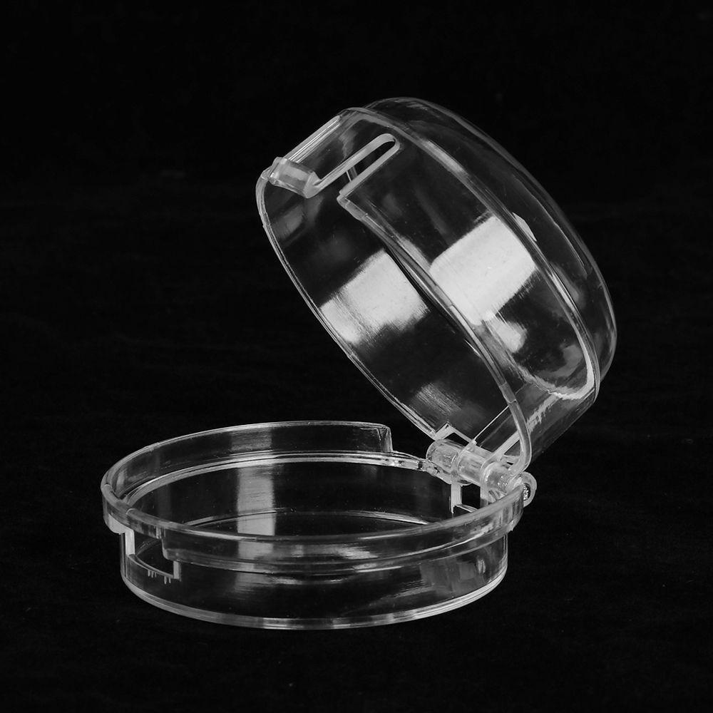 Set 1 / 2 / 4 Nắp Khóa Lò Vi Sóng Bằng Nhựa Trong Suốt An Toàn Cho Bé