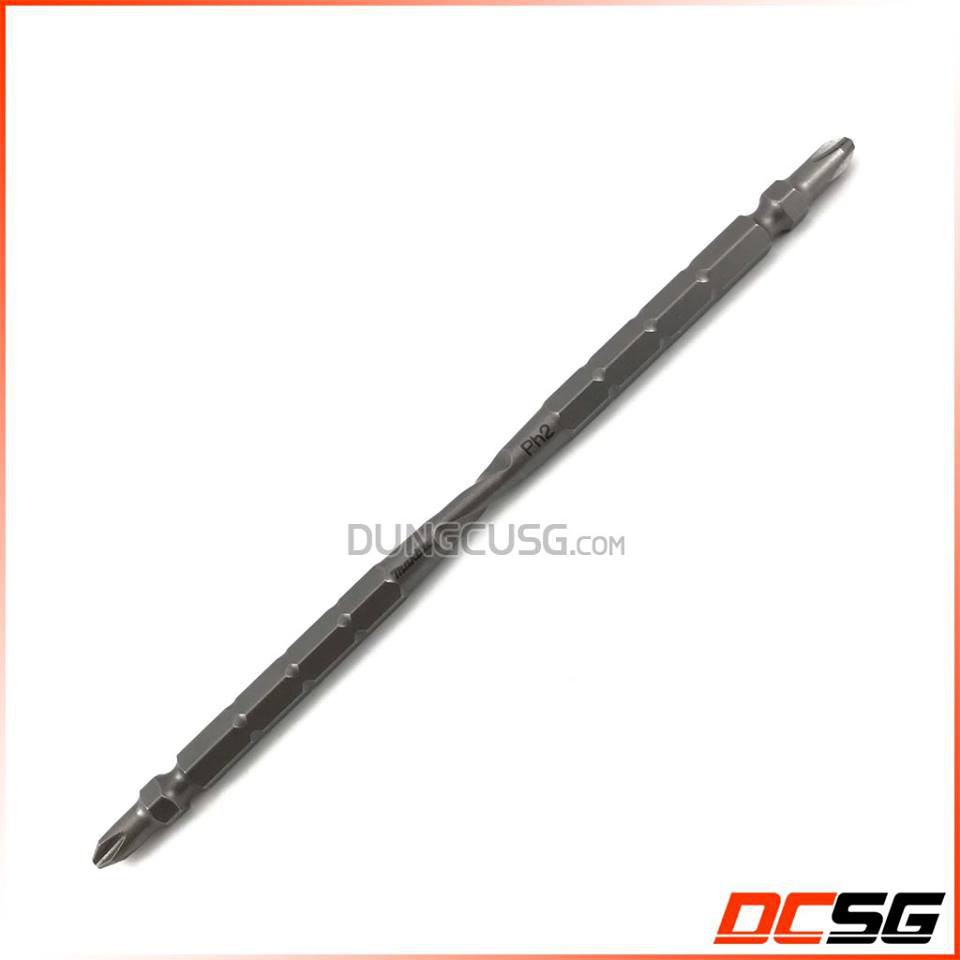 Bộ 03 đầu vít bake 120mm PH2 xoắn kép Makita A-59617