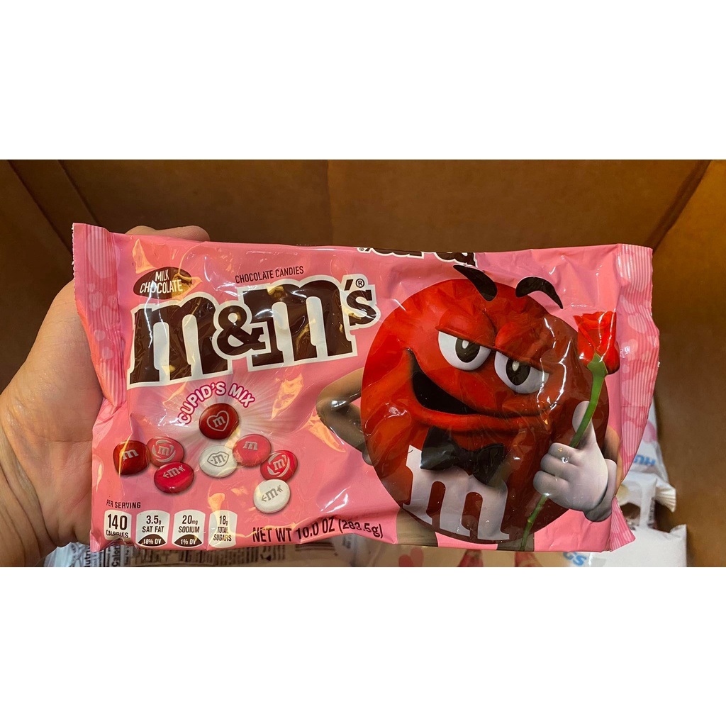 Kẹo Socola M &amp;M không nhân 283g phiên bản Valentine