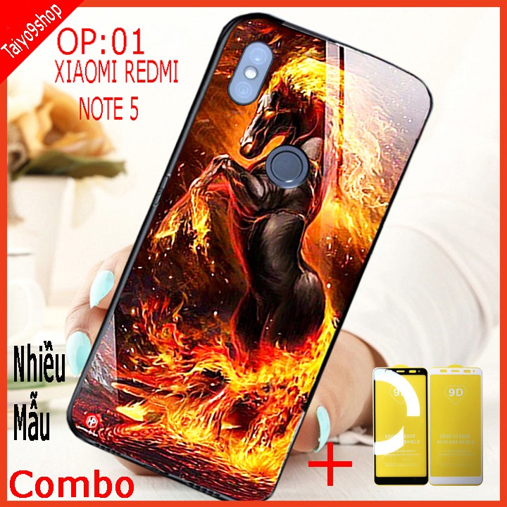 COMBO ốp lưng XIAOMI REDMI NOTE 5, XIAOMI REDMI NOTE 5 PRO (TẶNG KÈM 1 kính full màn hình) TAIYO9SHOP