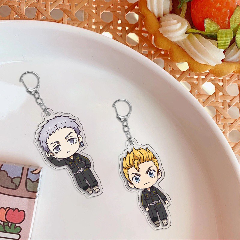 Móc khóa hình nhân vật trong Tokyo Revengers xinh xắn