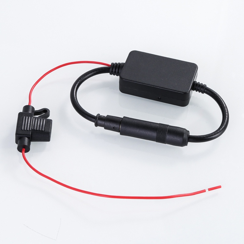Ăng Ten Khuếch Đại Tín Hiệu FM 12V Tự Động Cho Xe Hơi / Tàu Thuyền