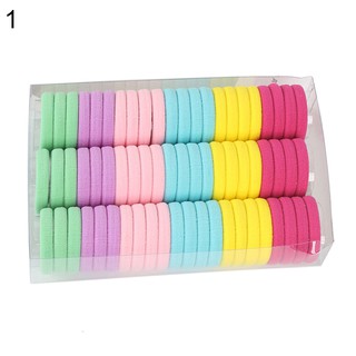 Set 66 Dây Cột Tóc Nhiều Màu Cho Bé Gái