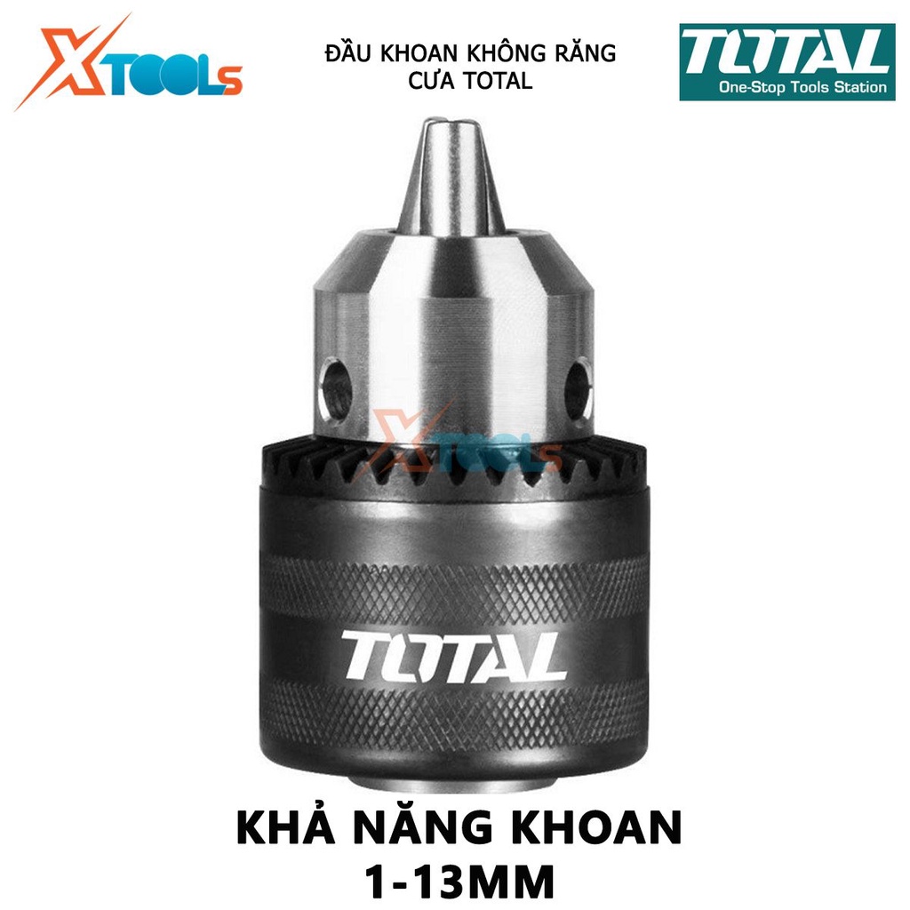 Đầu khoan (không răng cưa) TOTAL | đầu khoan khả năng khoan 1.0 - 20mm đầu khoan 60mm - 115mm [CHÍNH HÃNG] [XTOOLs]
