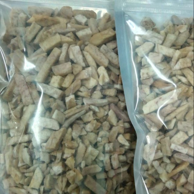 Khoai môn sấy 500gr hàng vụn