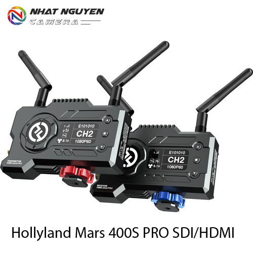 Hollyland Mars 400S PRO - Bộ Truyền Tín Hiệu Không dây Hollyland Mars 400S PRO SDI/HDMI - Bảo hành 12 tháng