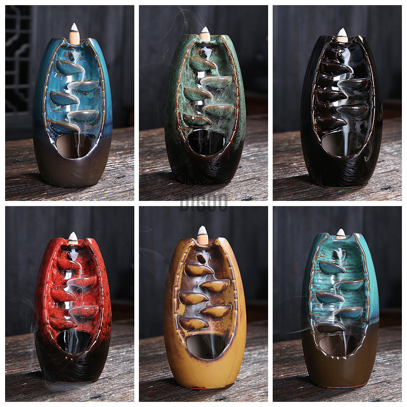 Thác Khói Trầm Hương Bằng Gốm Kiểu Dáng Sáng Tạo