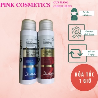 Cặp Dầu Gội Xả Biotin Collagen Plus 30ml