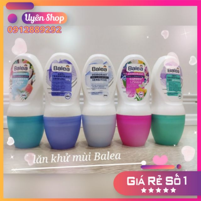 Lăn khử mùi Balea [Nội Địa Đức] ngăn mùi hiệu quả, cảm giác khô thoáng tác dụng 24h - 48h | BigBuy360 - bigbuy360.vn