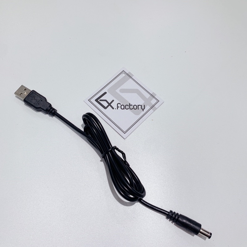 Dây Cáp Nguồn Usb 5v Sang 5v 9v 12v chân 5,5mm 2.1mm
