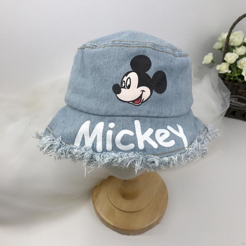 Nón Bucket In Hình Chuột Mickey Đáng Yêu Cho Bé