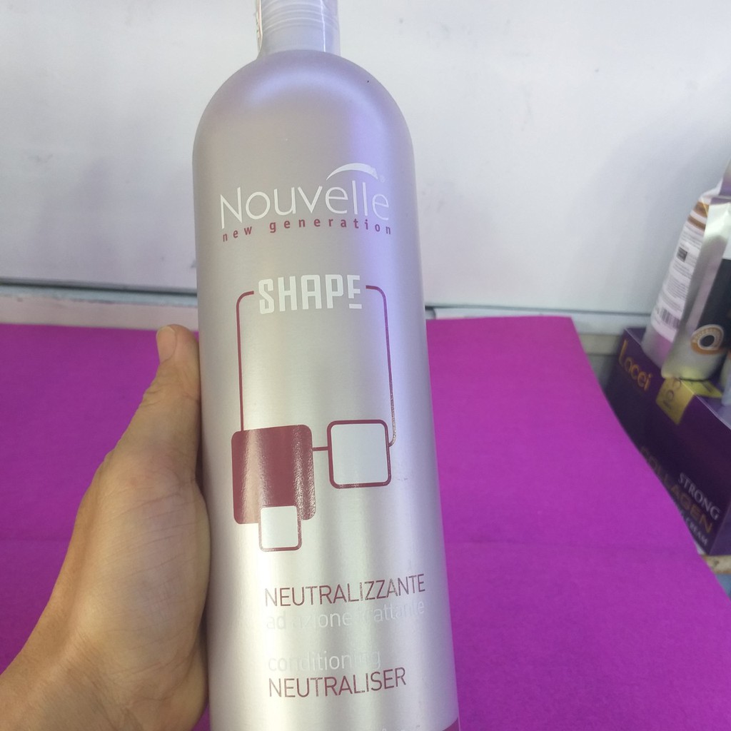 Dập uốn tóc, dập duỗi  đa năng Nouvelle Conditioning Neutraliser 1000ml ( Ý)