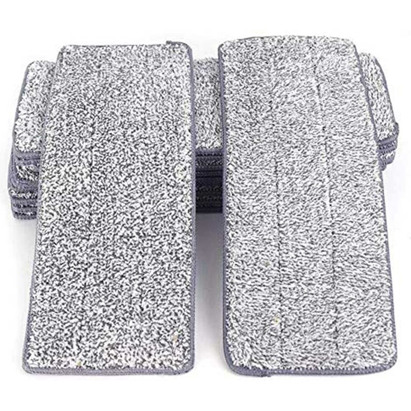 Bộ Cây Lau Nhà 360 Độ Tự Làm Sạch Với Miếng Vải Vi Sợi Và Xô Lau Nhà