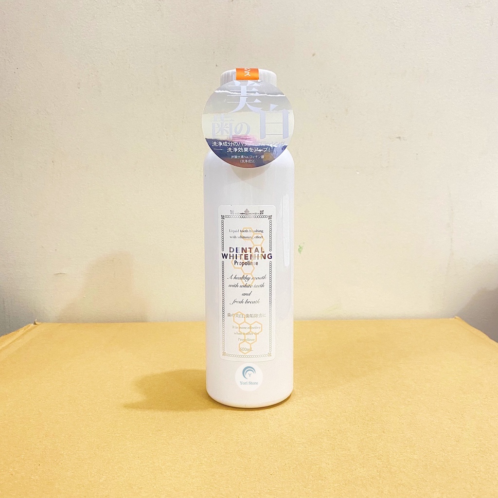Nước súc miệng Propolinse chai 600ml đủ 5 loại - Nhật Bản