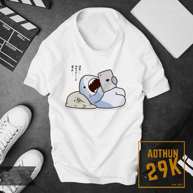 ALBUM 1029 - ÁO THUN UNISEX CÁ MẬP NHẬT BẢN SIÊU CƯNG