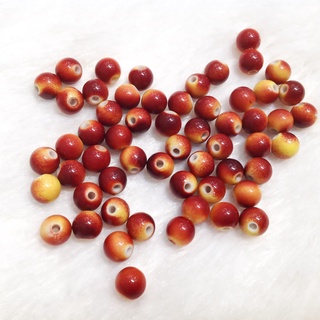 10 chiếc hạt acrylic cườm trai abs size 8mm charm xỏ vòng diy trang sức handmade