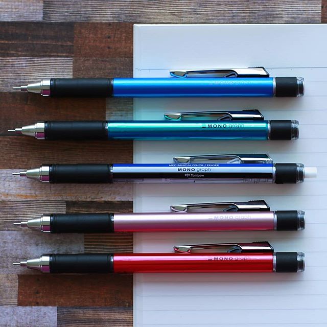 Bút chì cơ khí lắc đẩy ngòi TOMBOW Mono Graph Grip THEARTSHOP