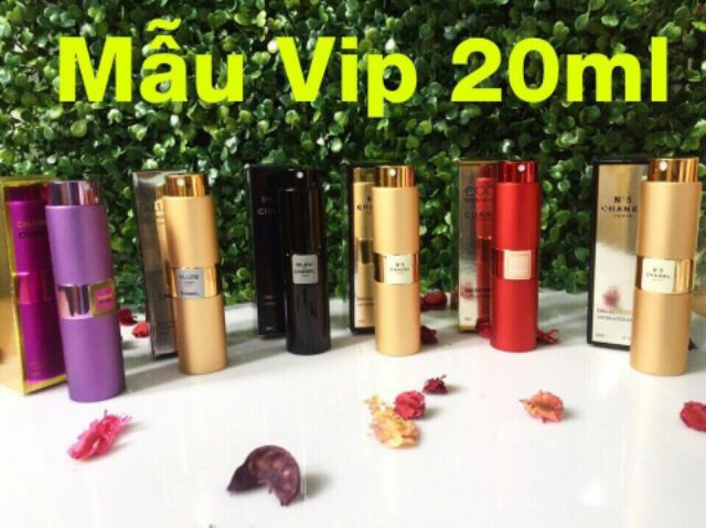 Nước Hoa Chiết Chai mẫu Vip 20ml hàng Pháp