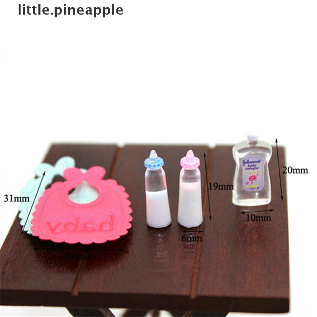 Set Bình Sữa Và Bình Sữa Tỉ Lệ 1: 12 Dành Cho Búp Bê