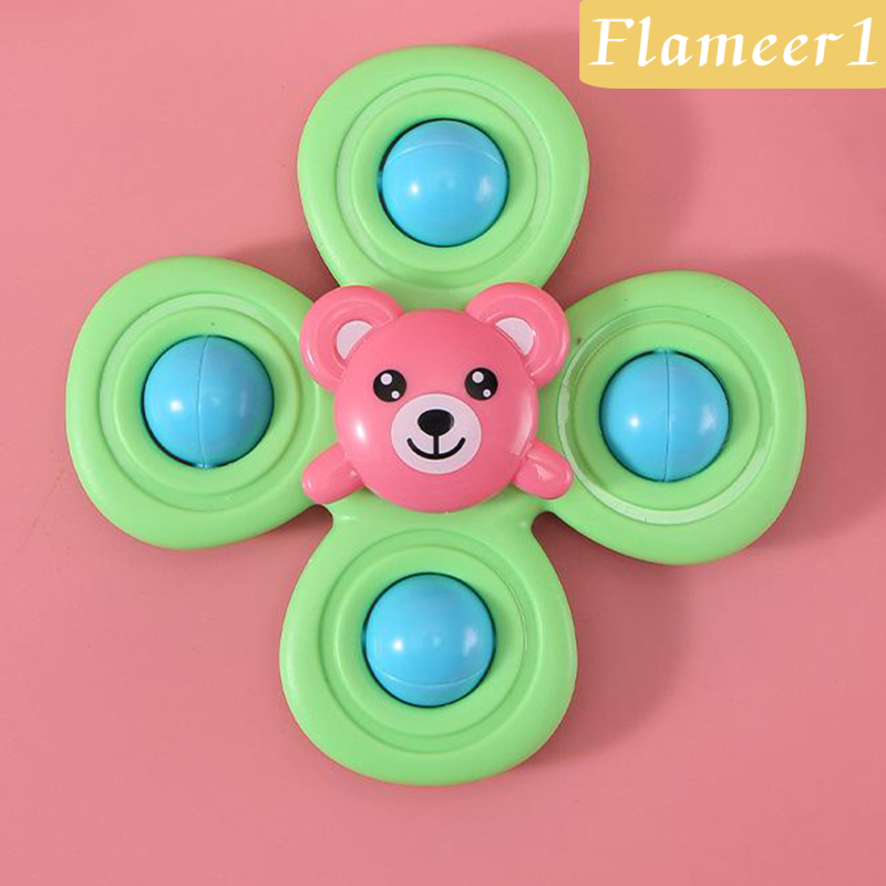 Bộ 1 / 3 Đồ Chơi Xoay Có Giác Hút Gắn Bồn Tắm Cho Bé Spinner