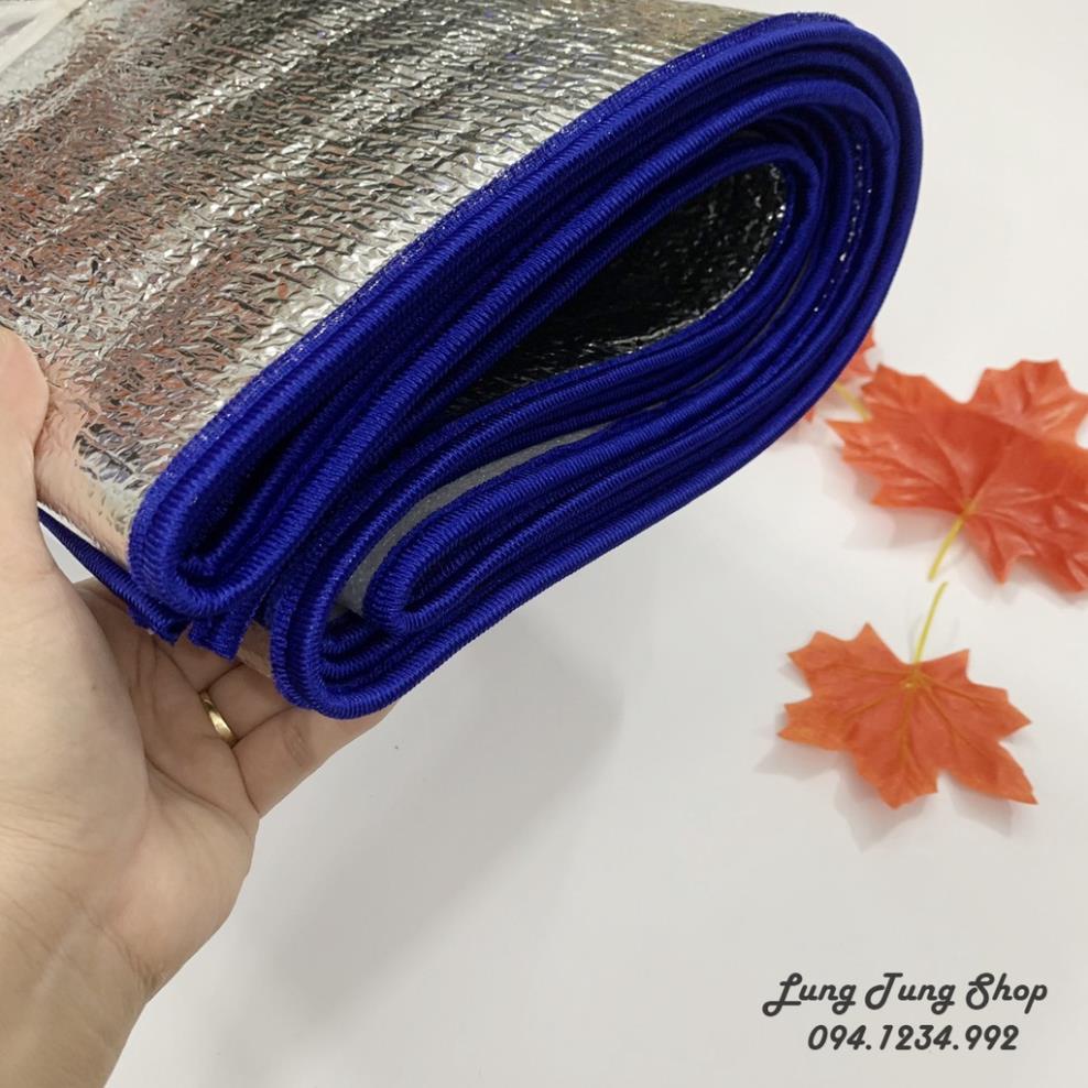 Chiếu ngủ trưa văn phòng cá nhân dày 3.5ly màu xanh đậm  - thảm ngủ trưa cá nhân