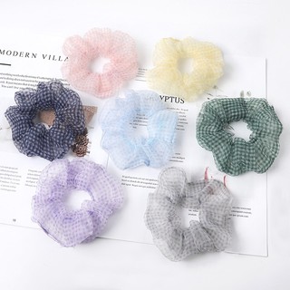 Scrunchies - Cột Tóc Voan Caro | Y1213