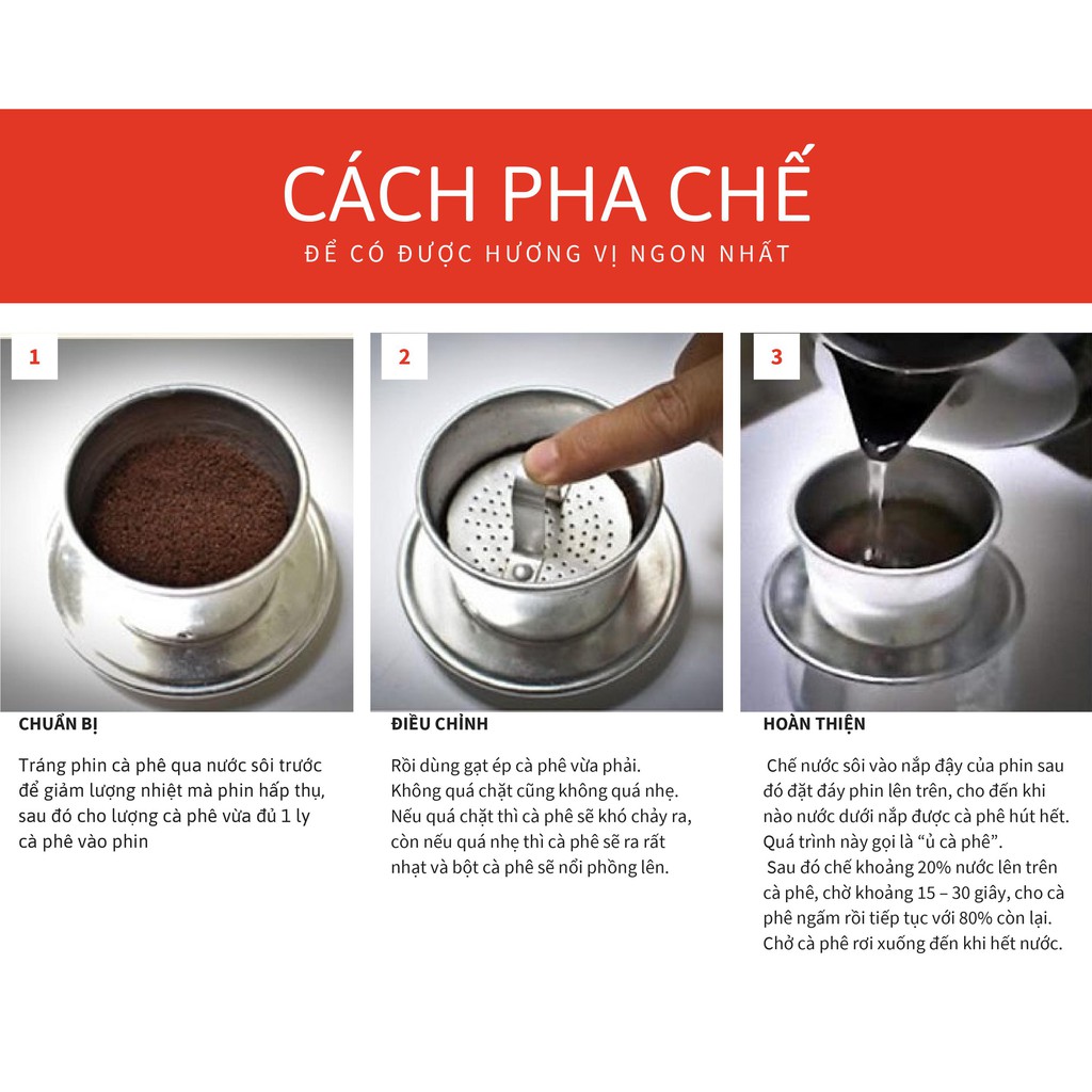 Cà Phê Rang Nguyên Chất 100% Robusta Minh Nhật 500G