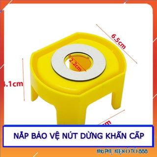 Nắp Chụp Bảo Vệ Nút Dừng Khẩn Cấp STOP 22mm