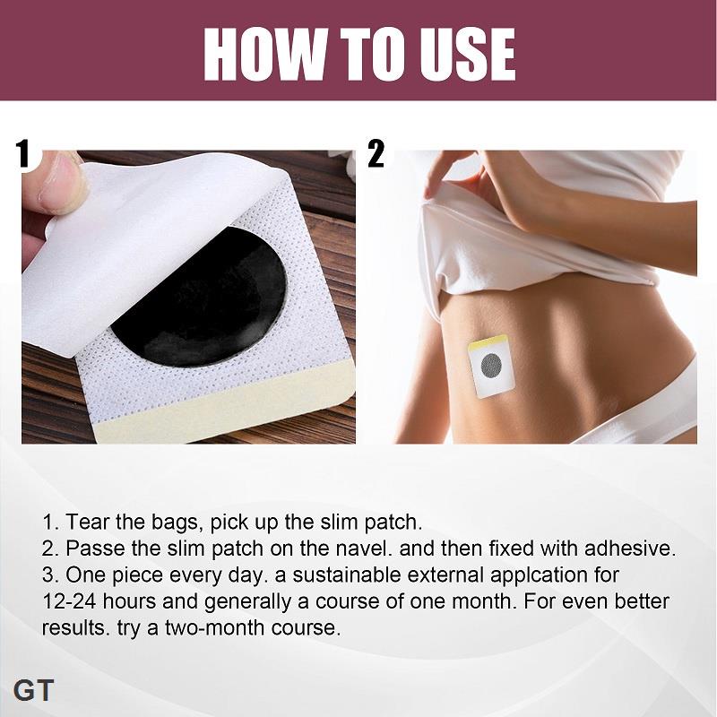 Túi 120 Miếng Dán Đốt Cháy Mỡ Thừa Giúp Giảm Cân