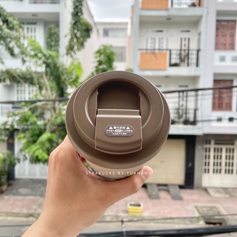 Bình Nhựa Tái Chế Starbucks Coffee Grounds 473ml