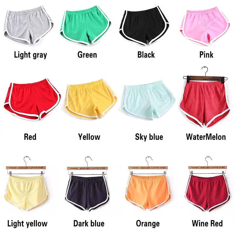 Quần short cotton tập gym/yoga gợi cảm cho nữ
