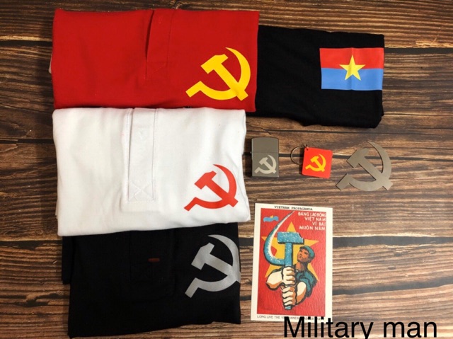 Combo Áo mũ cờ Giải phóng